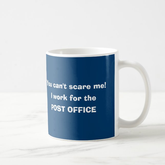 Postal Worker Mailman Mail Carrier Coffee Mug (Right)