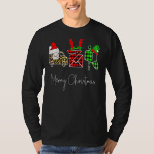 Postal Worker Merry Christmas Funny Xmas For Famil T-Shirt