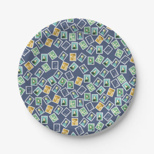 Postal Worker Paper Plates