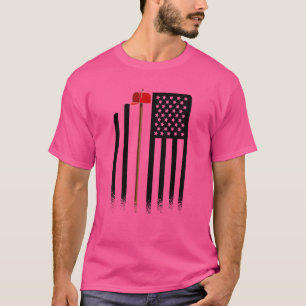 Postal Worker Postal Life Delivery Mailman Flag 1 T-Shirt