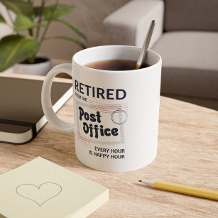 Postal Worker Retirement Mailman Funny Large Coffee Mug