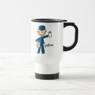 Postal Worker Stick Figure Mug