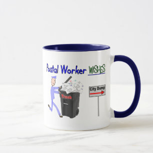 Postal Worker Wishes--Funny Mug