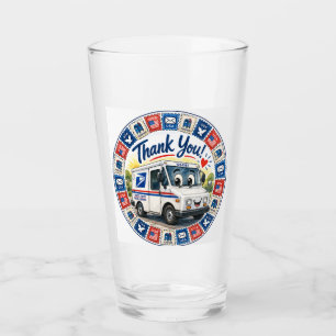 Postal Workers Appreciation Glass