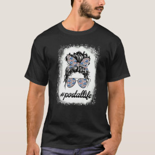 Postallife Mail Carrier Postal Worker Mailwoman Mo T-Shirt