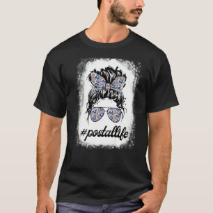Postallife Mail Carrier Postal Worker Mailwoman Mo T-Shirt