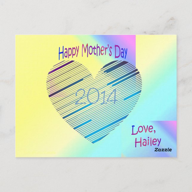POSTCARD 14.05.03.21.MOTHERS DAY (Back)