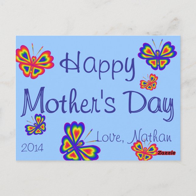 POSTCARD 14.05.06.19.MOTHERS DAY (Back)