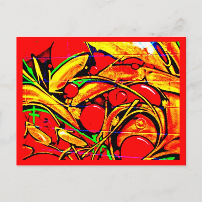 Postcard-Abstract/Misc-Graffiti Gallery 9 Postcard (Front)