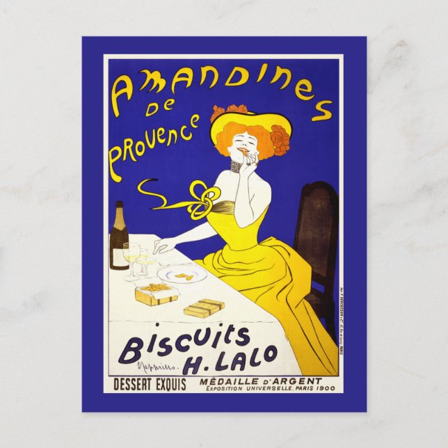 Postcard: "Amandines de Provence" by Cappiello Postcard (Front)