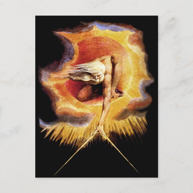Postcard: Ancient of Days ~ William Blake Postcard (Front)