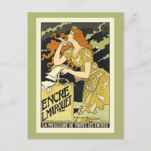 Postcard: Art Nouveau Vintage Poster Art Postcard