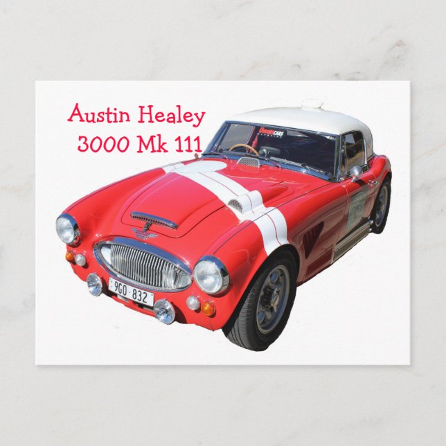 Postcard Austin+Healey+3000+Mk+111 (Front)