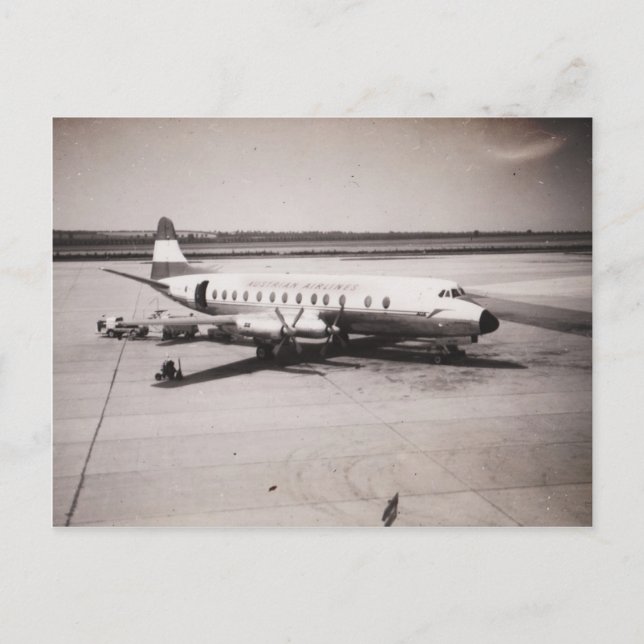 Postcard "Austrian Airlines" (Front)