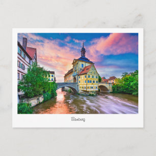 Postcard Bamberg, Bavaria in Germany