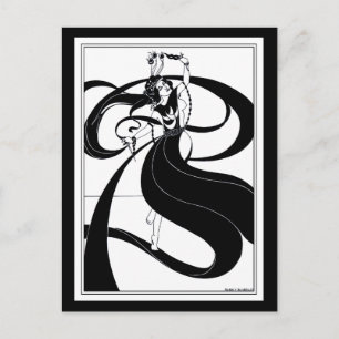 Postcard: Beardsley Illustration Postcard
