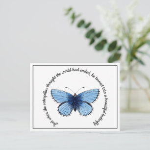Postcard - Beautiful Butterfly 