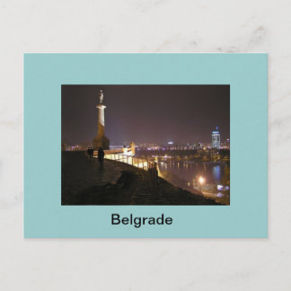 postcard Belgrade monument winner
