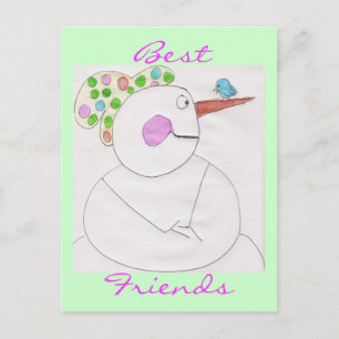 pOSTCARD  Best, Friends