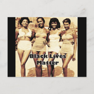 Postcard-black lives matter postcard