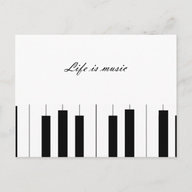 Postcard Black & White (Front)