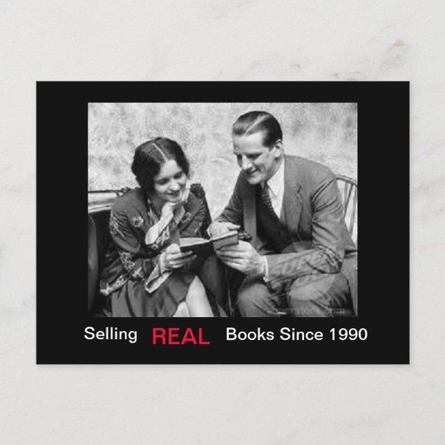 postcard bookstore wheeling west virginia (Front)