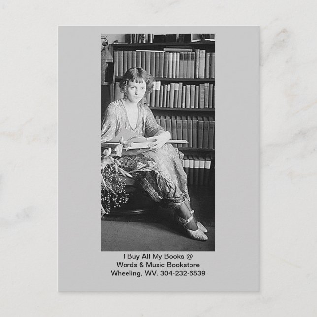 postcard bookstore wheeling west virginia (Front)