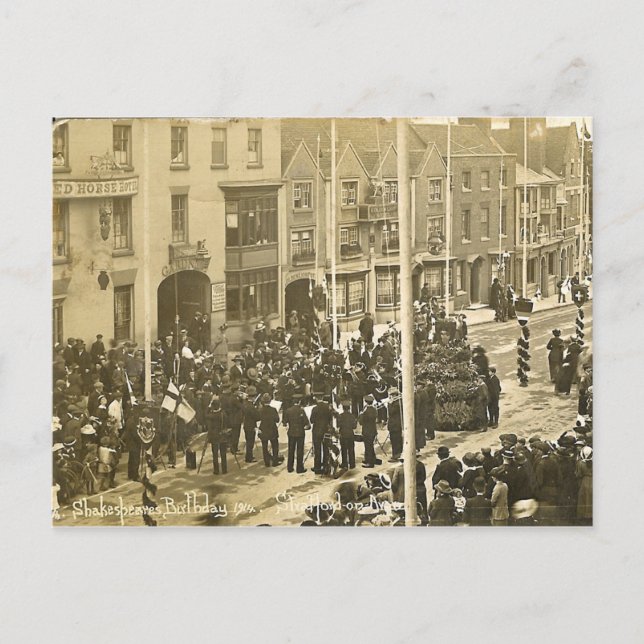 Postcard, Bridge Street, Stratford-upon-Avon Postc Postcard (Front)