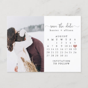 Postcard   Calendar Save the Date