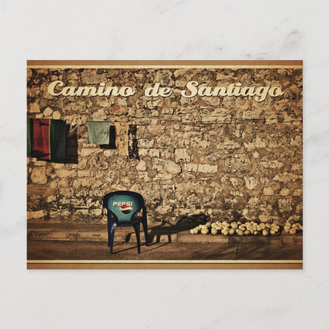 postcard Camino de Santiago (Front)