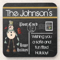 Postcard Chalkboard Vintage | Christmas