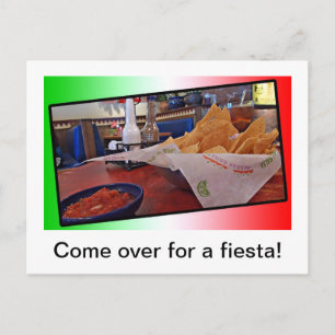 Postcard- Chips and Salsa Postcard