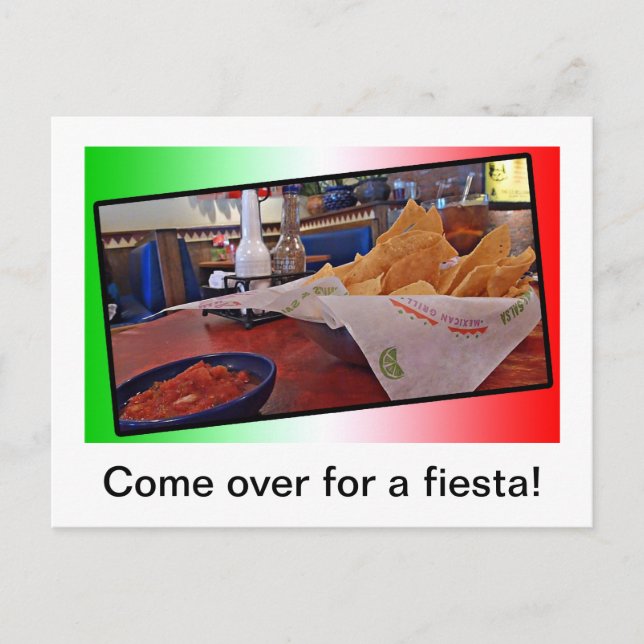 Postcard- Chips and Salsa Postcard (Front)