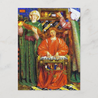Postcard: Christmas Carol - by Rossetti Holiday Postcard