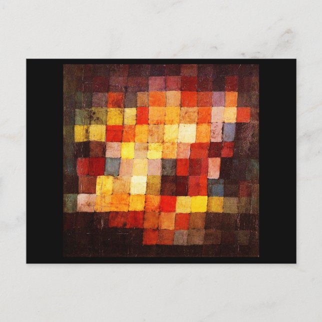 Postcard-Classic Art-Klee 6 Postcard (Front)