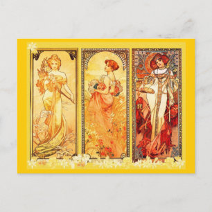 Postcard-Classic Art-Mucha 8 Postcard