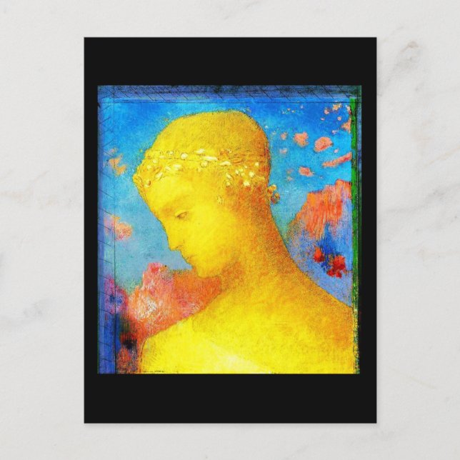 Postcard-Classic Art-Redon 24 Postcard (Front)
