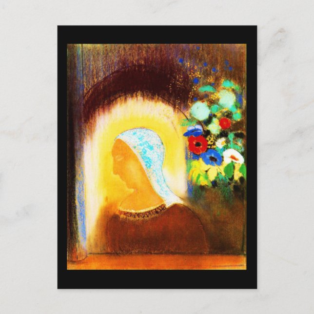 Postcard-Classic Art-Redon 2 Postcard (Front)