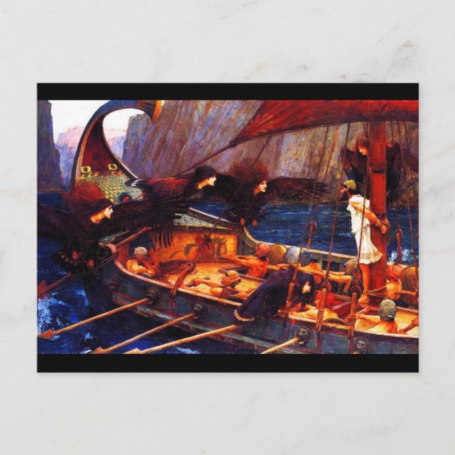 Postcard-Classic Art-Waterhouse 2 Postcard (Front)