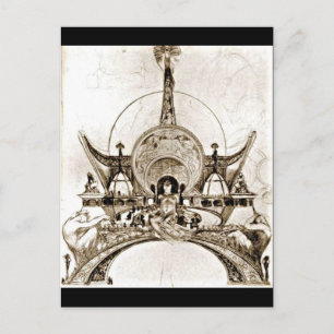 Postcard-Classic/Vintage-Alphonse Mucha 63 Postcard