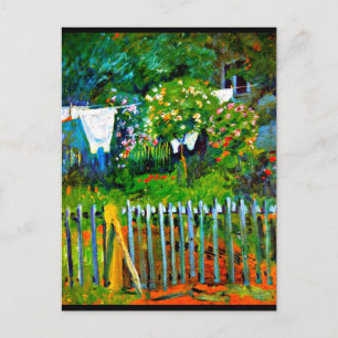 Postcard-Classic/Vintage Art-August Macke 18 Postcard
