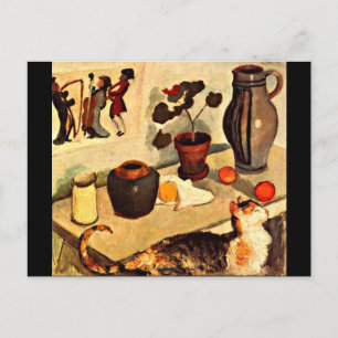 Postcard-Classic/Vintage Art-August Macke 8 Postcard