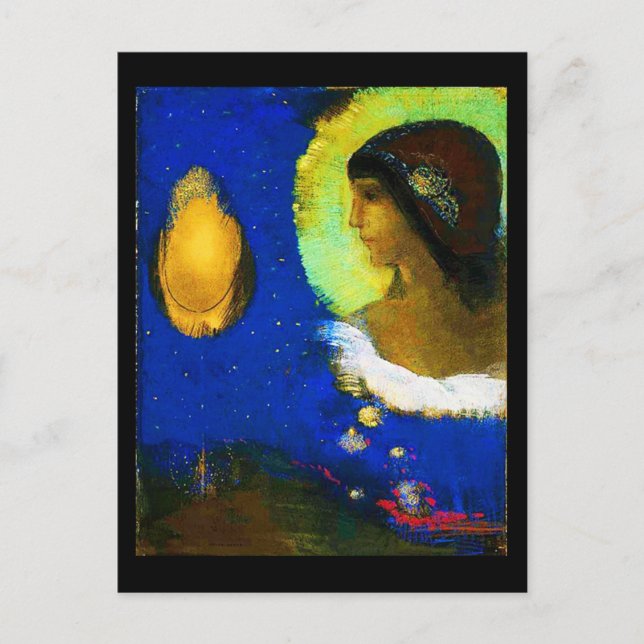 Postcard-Classic/Vintage Art-Redon 45 Postcard (Front)