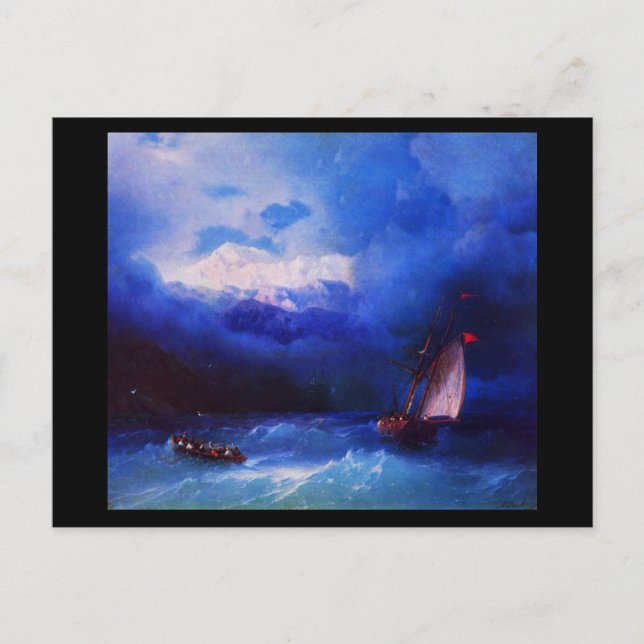 Postcard-Classic/Vintage-Ivan Aivazovsky 20 Postcard (Front)
