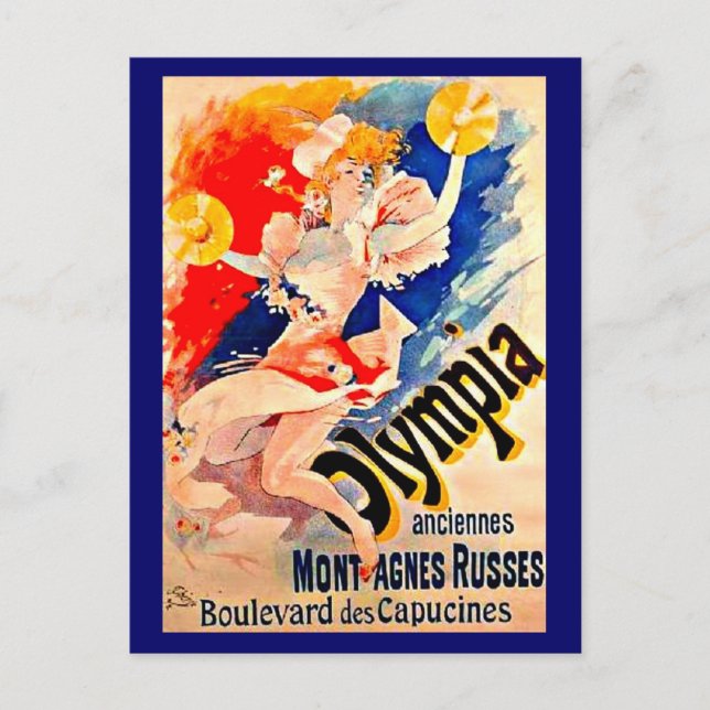 Postcard-Classic/Vintage-Jules Chéret 16 Postcard (Front)