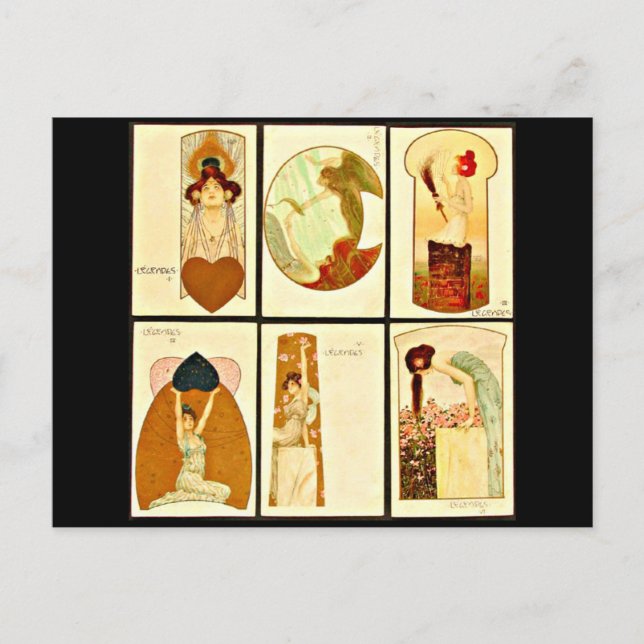 Postcard-Classic/Vintage-Raphael Kirchner 25 Postcard (Front)
