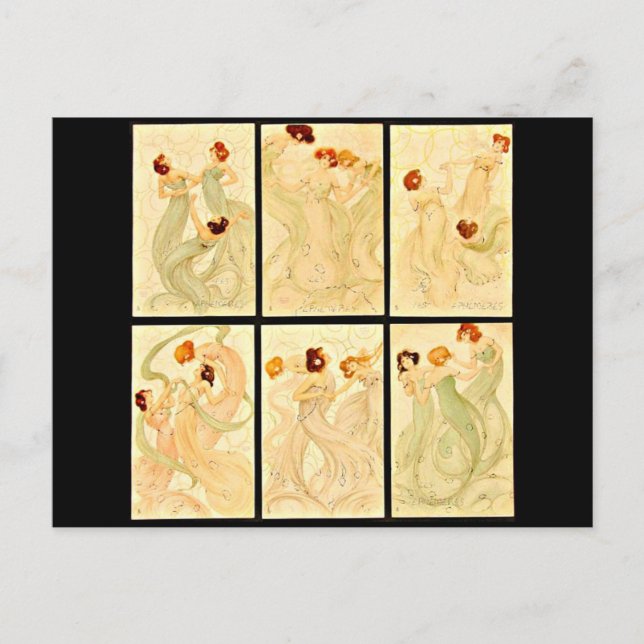 Postcard-Classic/Vintage-Raphael Kirchner 29 Postcard (Front)