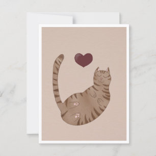 Postcard - Cute Cat