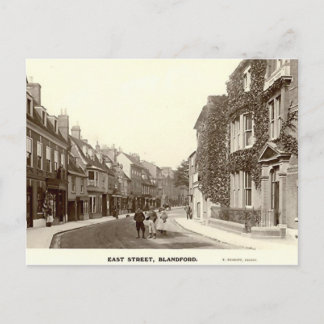Postcard, East Street, Blandford Forum, Dorset Postcard