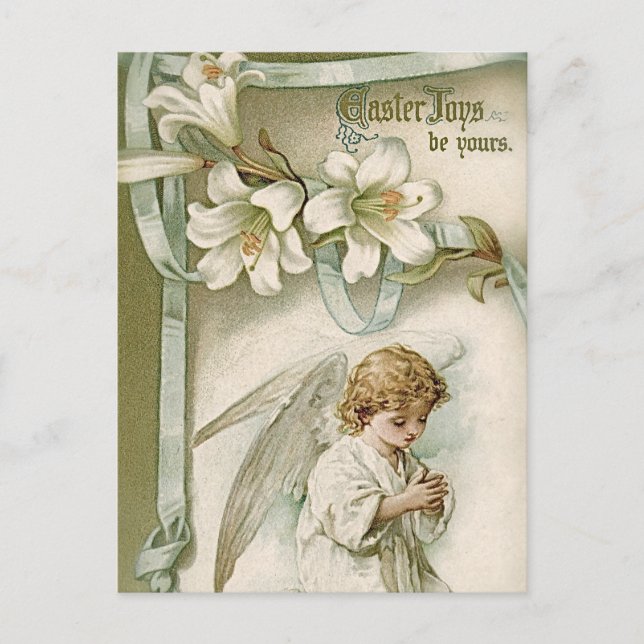 Postcard: Easter Joys Holiday Postcard (Front)